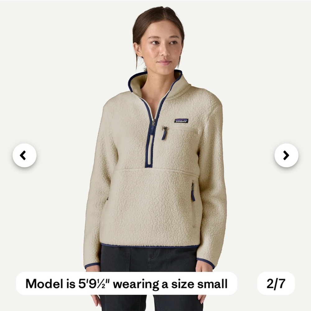 Patagonia Retro Pile Fleece Marsupial Pullover- Size xxl